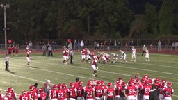 Milton football highlights Bishop Feehan High School