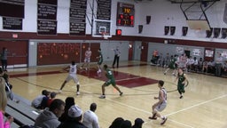 Westwood basketball highlights Dedham High School
