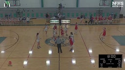 Westwood girls basketball highlights Holliston High School