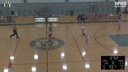 Westwood girls basketball highlights Dover-Sherborn High School