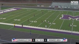Monroe Area soccer highlights Loganville Christian Academy