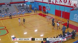 South Salem girls basketball highlights West Salem High School