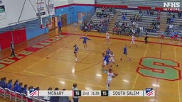 South Salem girls basketball highlights McNary High School