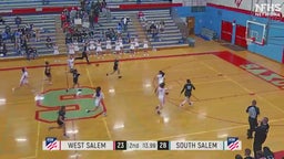 South Salem girls basketball highlights West Salem High School