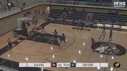 Oxford basketball highlights Calera High School