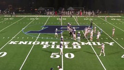 Pinewood Prep football highlights First Baptist High School
