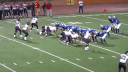 Veterans Memorial football highlights vs. Porter High School