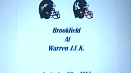 Highlight of vs. Brookfield High School