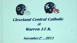John F. Kennedy Catholic football highlights vs. Cleveland Central