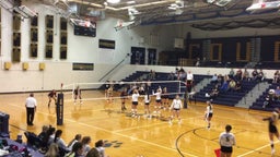 New Prairie volleyball highlights jimtown 