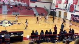 Centennial girls basketball highlights Wylie High School