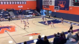 Centennial girls basketball highlights Wakeland High School