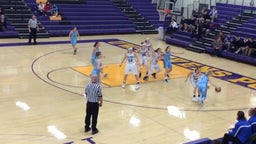 St. Mary Catholic girls basketball highlights Amherst