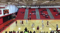 Lowell girls basketball highlights Rensselaer Central