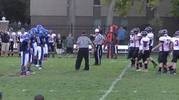 Crimson Knights football highlights vs. shortridge magnet