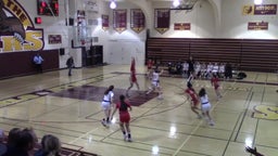 Mills girls basketball highlights Menlo-Atherton High School
