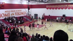 Mills girls basketball highlights Aragon High School