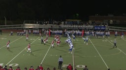 Darien football highlights vs. Warde