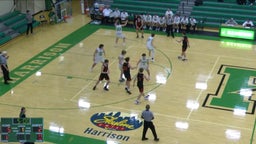 Harrison basketball highlights Loveland High School