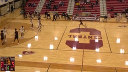 Keller Central basketball highlights Haltom High School