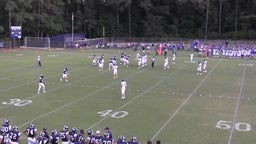 Wake Christian Academy football highlights Princeton High School