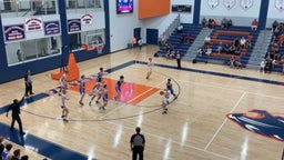 Bradenton Christian basketball highlights Canterbury