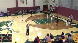 Covenant Christian girls basketball highlights Bloomington North High School