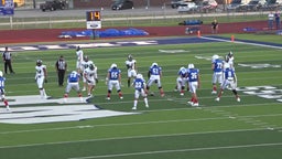 Wills Point football highlights Blue Ridge High School