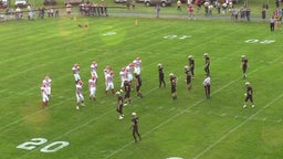 Curwensville football highlights Cameron County High School