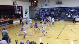 Bancroft-Rosalie/Lyons-Decatur Northeast basketball highlights Logan View High School