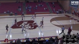 Dansville girls basketball highlights Okemos High School
