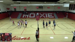 Scott volleyball highlights Hoxie High School