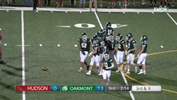 Oakmont Regional football highlights Hudson