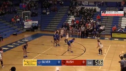 Silver Creek girls basketball highlights Rushville High School