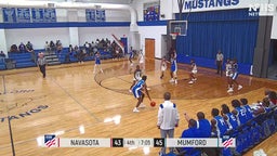 Navasota basketball highlights Mumford High School