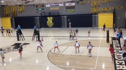 McPherson volleyball highlights @ Andover Central High School - Game