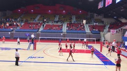McPherson volleyball highlights Bishop Miege High School