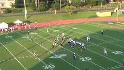 St. Francis football highlights Landmark Christian High School
