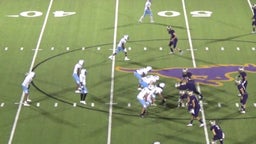 Northeast Early College football highlights Marble Falls High School
