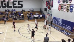Red Oak basketball highlights Underwood High School