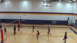 Haltom volleyball highlights Fossil Ridge High School