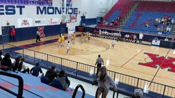 Benton girls basketball highlights West Monroe High School
