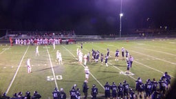 Luverne football highlights St. Peter High School