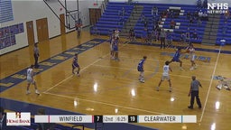 Clearwater basketball highlights Winfield High School