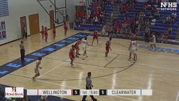 Clearwater basketball highlights Wellington High School