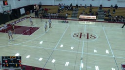 Sacred Heart Prep girls basketball highlights Menlo-Atherton High School