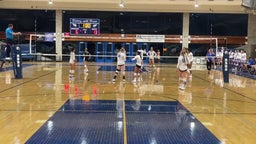 Rancho Bernardo volleyball highlights La Jolla Country Day High School
