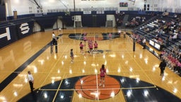 Traverse City Central volleyball highlights Petoskey High School