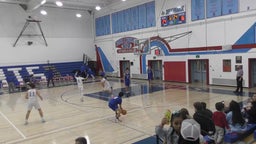Priory basketball highlights Hillsdale High School