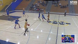 Priory basketball highlights Menlo School